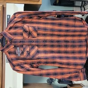Harley Davidson button up